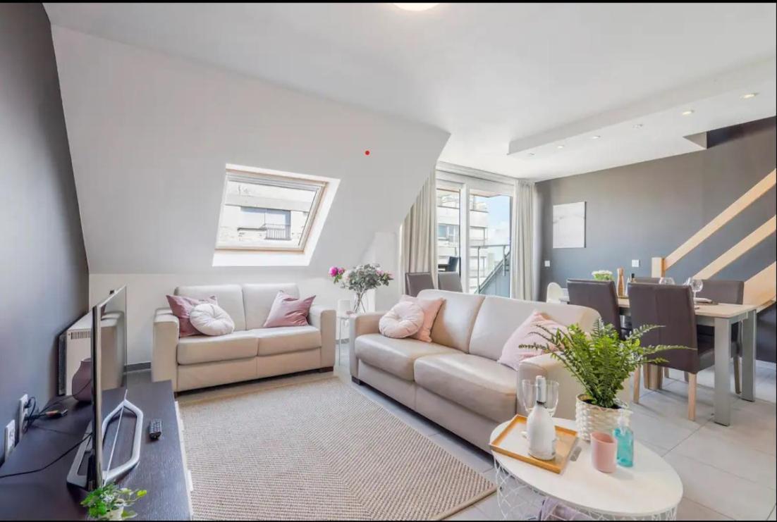 cosy duplex in Westende met 3 slpk Middelkerke Buitenkant foto